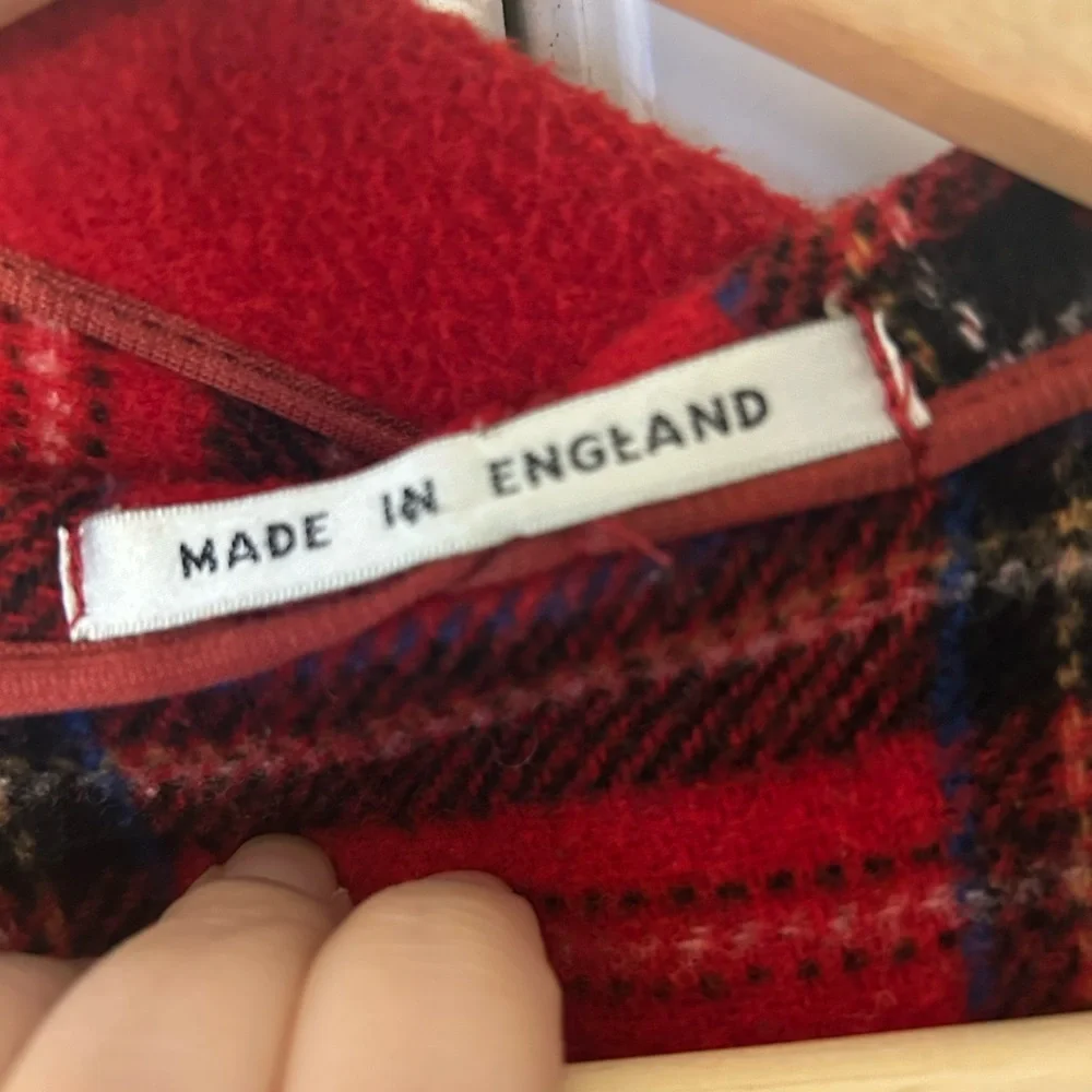 Burberry blue label vintage Red Hooded duffle coat- wool - Picture 7 of 13
